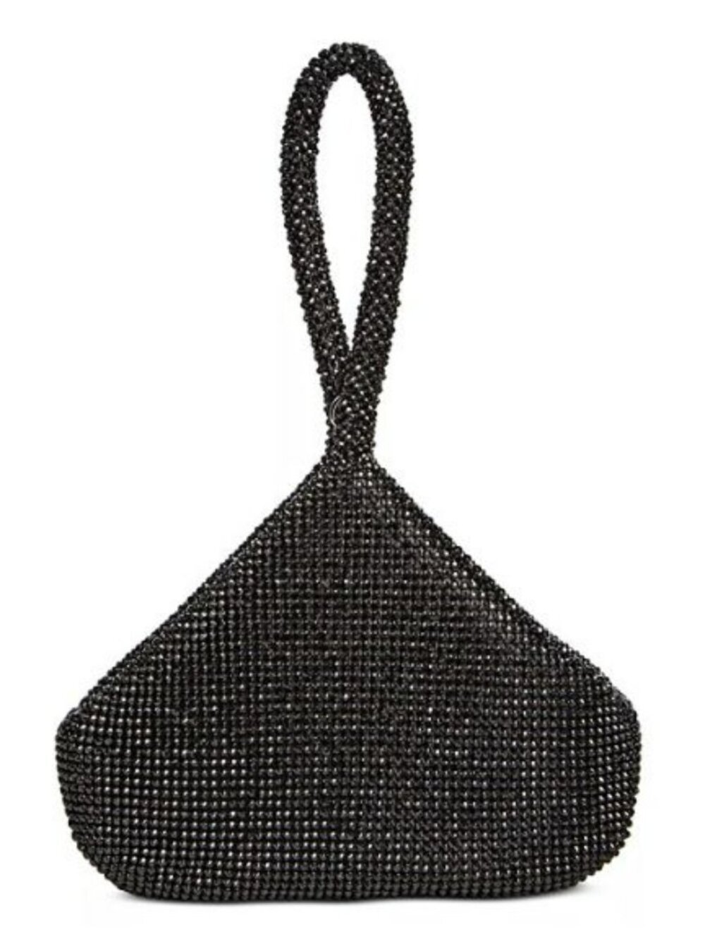 I.N.C. International Concepts Doris Sparkle Black Mesh Pouch (MSRP $80)